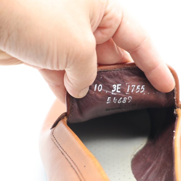 Allen Edmonds Road Warriors Horse Bit Extra Light Loafer Men's 10 EEE Brown Shoe - Picture 3 of 13